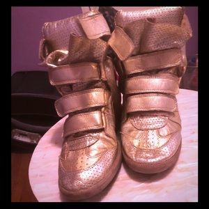 Isabel Marant Beckett Wedge Sneakers Size 38